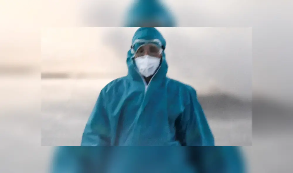 Especialistas chinos desinfectan el hospital de Wuhan en su lucha contra el coronavirus [VIDEO]