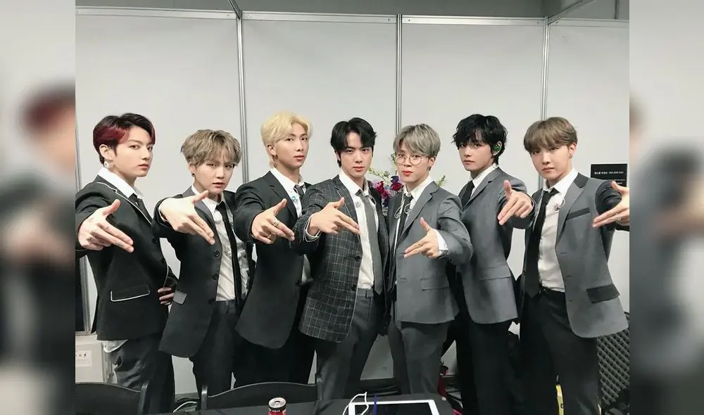 MMA 2019: Segundo vestuario utilizado por BTS  durante su presentación en el escenario.