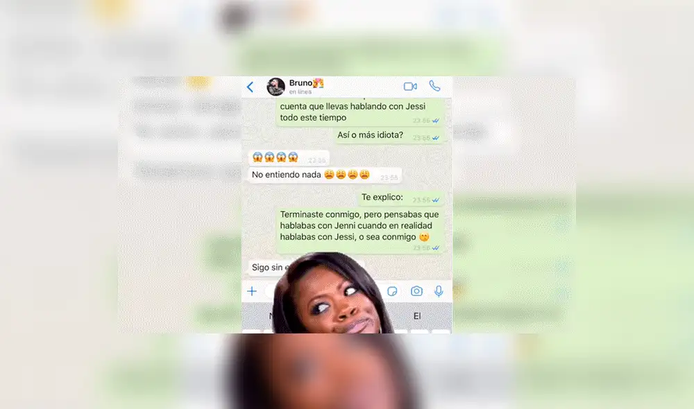 WhatsApp: Joven totalmente ebrio termina revelando oscuro secreto a su novia [FOTOS]