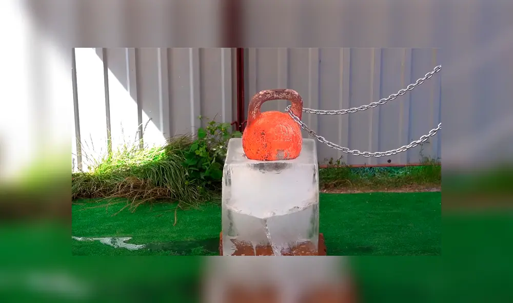 Desliza para ver los momentos más importantes del insólito experimento compartido en YouTube.