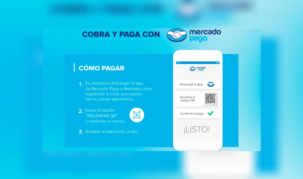 Tú también podrás tener tu propio código QR para pagar y cobrar sin comisión. Foto: Captura