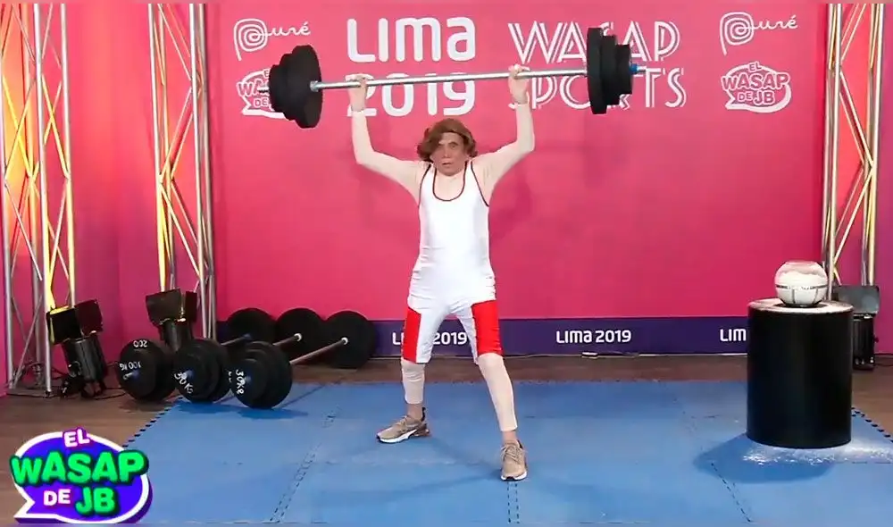 El programa de Jorge Benavides 'caricaturizó' competencia deportiva en gracioso sketch