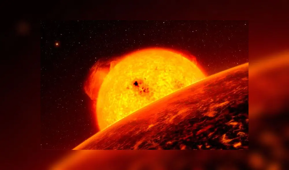 El Satélite de la NASA detectó un planeta en una región que fue arrasada por el fuego. Imagen referencial. El Satélite de la NASA detectó un planeta en una región que fue arrasada por el fuego. Imagen referencial.