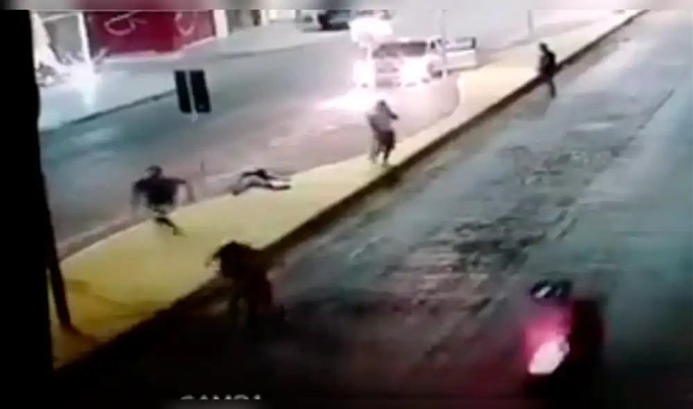 YouTube: Cámaras captan escalofriante crimen en plena calle de Brasil [VIDEO]