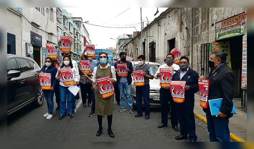 Estatales saldrán a protestar. Estatales saldrán a protestar.