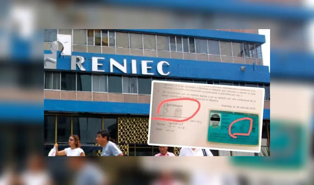 Reniec: Sepa cómo actualizar la foto o firma del DNI