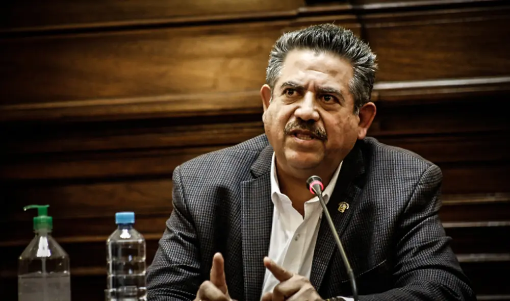 Manuel Merino, presidente del Congreso. (Foto: Antonio Melgarejo - La República) Manuel Merino, presidente del Congreso. (Foto: Antonio Melgarejo - La República)