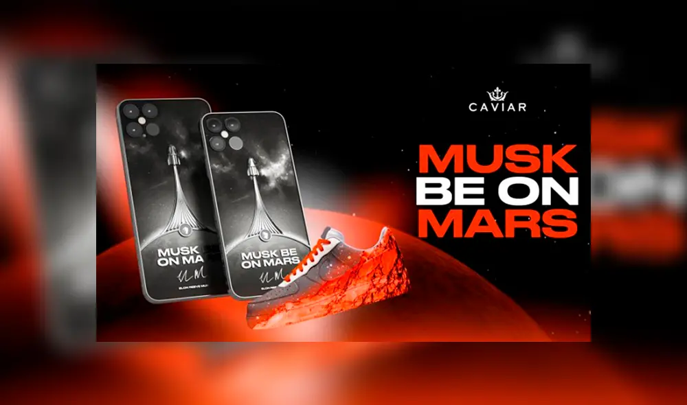 Así lucirá el iPhone 12 de titanio. Foto: Caviar