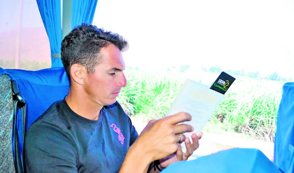 El jugador de Mannucci entrena por las mañanas y por las tardes lee.