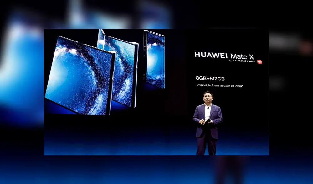 Huawei Mate X: características del teléfono plegable de 5G que desplaza al Samsung Galaxy Fold