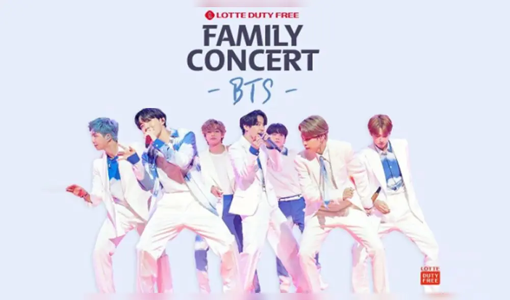 BTS participará en el Lotte Family Concert con otros artistas de Big Hit Labels. Foto: Lotte BTS participará en el Lotte Family Concert con otros artistas de Big Hit Labels. Foto: Lotte