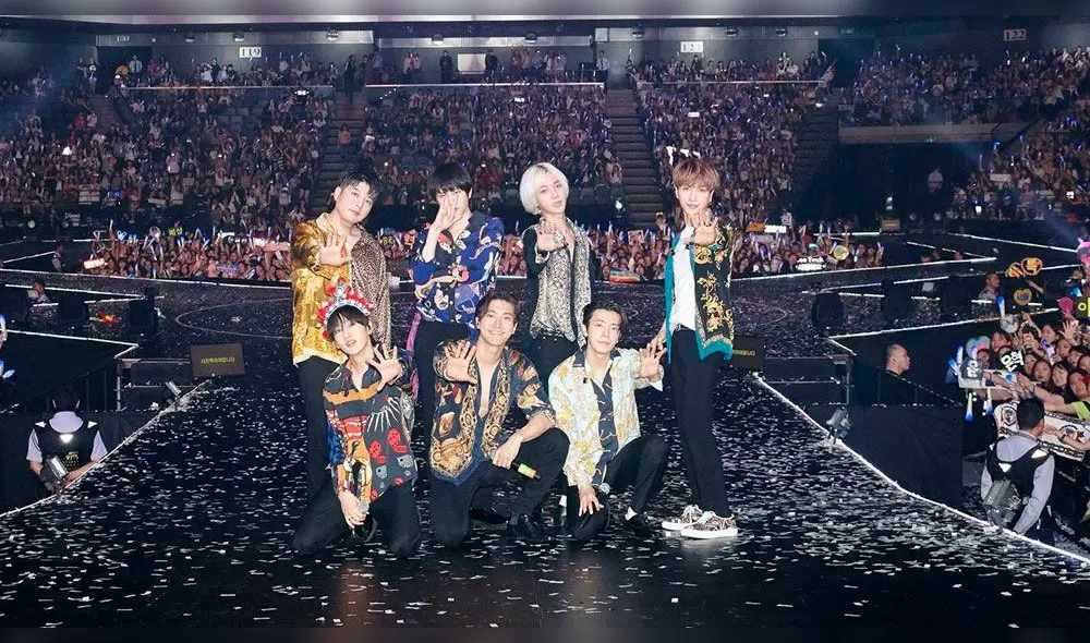 El grupo veterano Super Junior cuenta con un gran fandom en diversos países