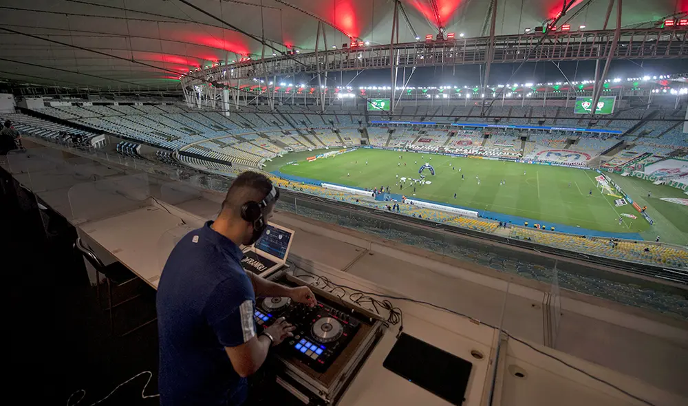 Fútbol brasileño: Fluminense y Palmeiras contrataron a DJ para que ponga el 'ambiente' ante la falta de público Fútbol brasileño: Fluminense y Palmeiras contrataron a DJ para que ponga el 'ambiente' ante la falta de público