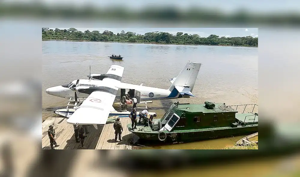 FF. AA. informan sobre miembros heridos por caída de aeronave FF. AA. informan sobre miembros heridos por caída de aeronave