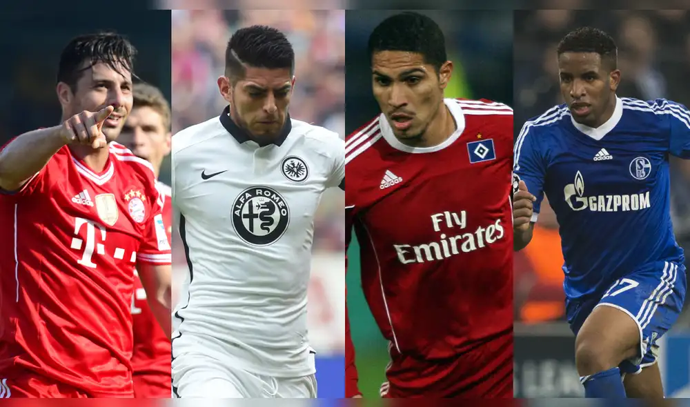 Bundesliga: futbolistas peruanos que desfilaron por la liga alemana. Foto: AFP