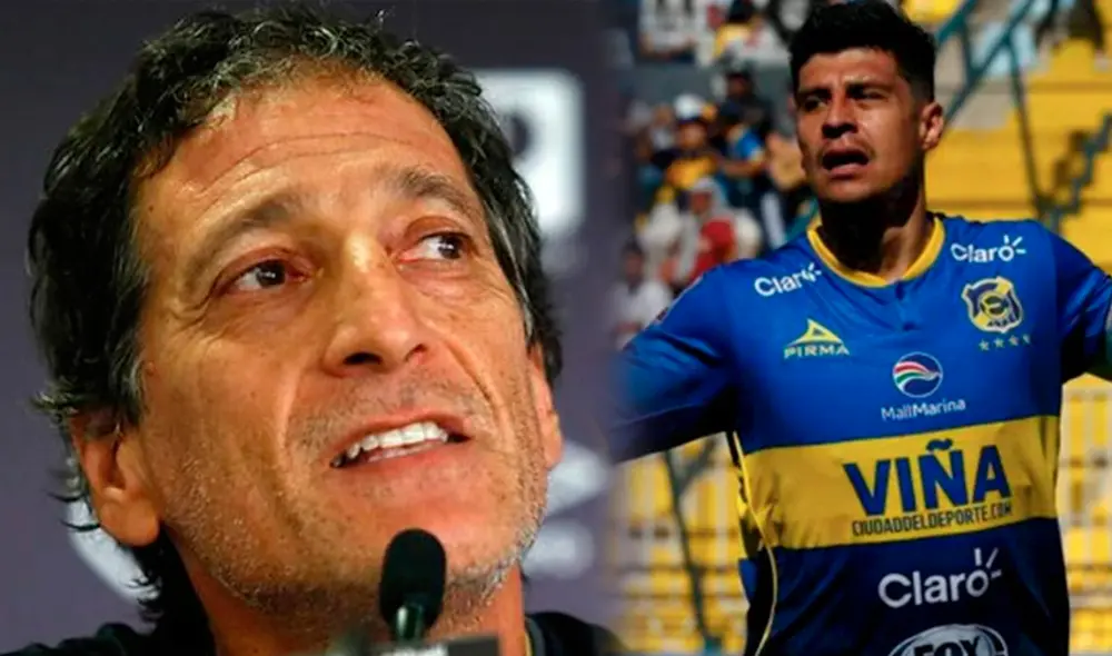 Mario Salas se refirió a la eventual llegada del futbolista chileno Patricio Rubio (FOTO: Composición La República).