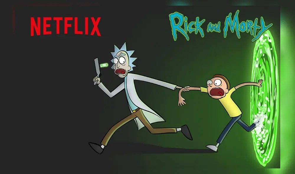 Rick y Morty 4 estará disponible en Netflix.