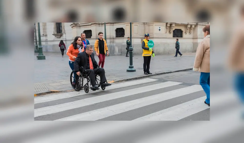 Unas 1200 rampas serán habilitadas en Lima para facilitar el desplazamiento de personas con discapacidad motriz. Foto: Municipalidad de Lima