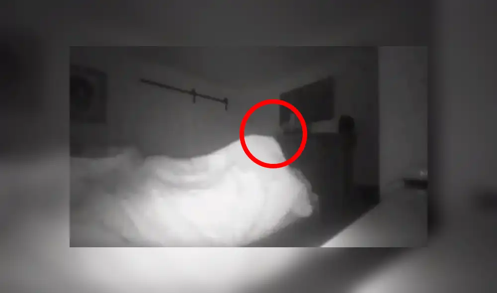 YouTube viral: sombra 'espectral' es registrada por cámara de seguridad en habitación de anciano [VIDEO]