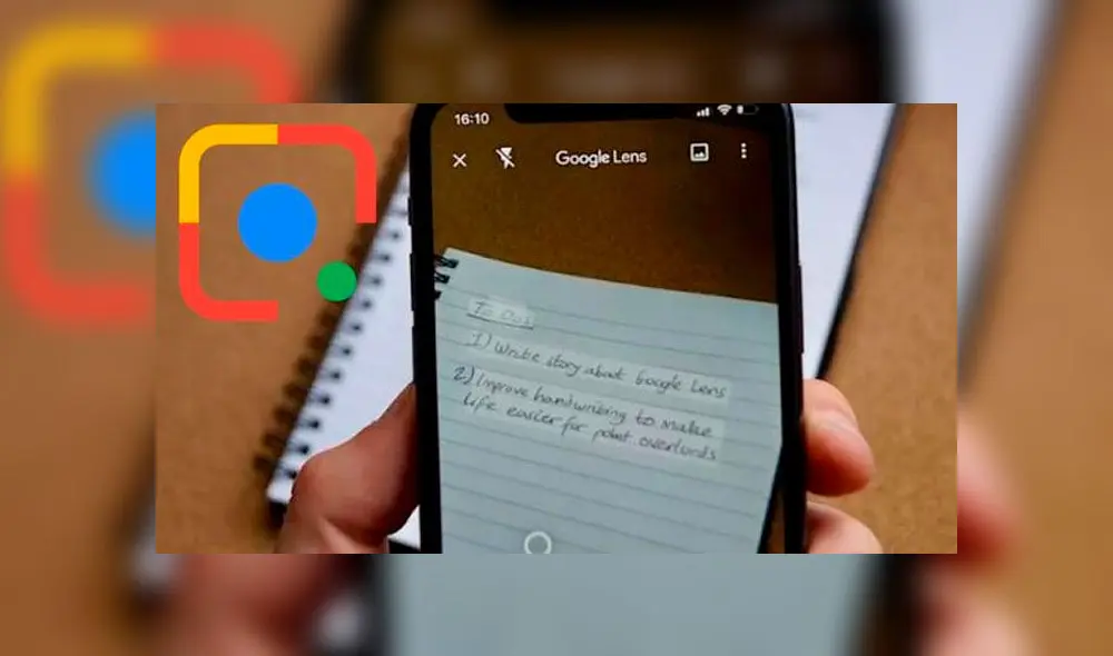 Esta función de Google Lens consiste en enfocar con la cámara de la app en el texto. (Fotos: La Zeta) Esta función de Google Lens consiste en enfocar con la cámara de la app en el texto. (Fotos: La Zeta)