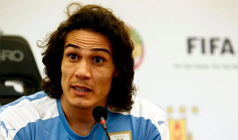 Facebook: Tierno gesto de Edinson Cavani con un niño en el Estadio Nacional es viral 