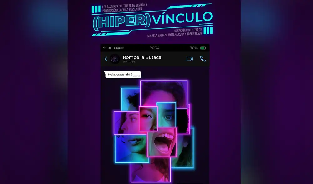 Esta propuesta llega para seguir rompiendo los esquemas clásicos de ver teatro y, a la vez, proponer una mirada crítica sobre las relaciones en la virtualidad de hoy.