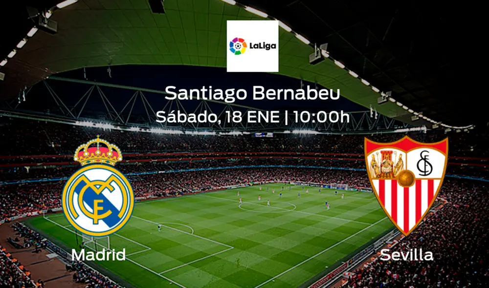 Real Madrid vs. Sevilla EN VIVO por la Liga Santander