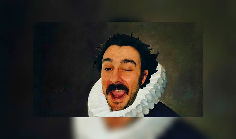 Desliza para ver las fotos de los divertidos disfraces de personajes históricos del profesor. (Foto: Captura) Desliza para ver las fotos de los divertidos disfraces de personajes históricos del profesor. (Foto: Captura)