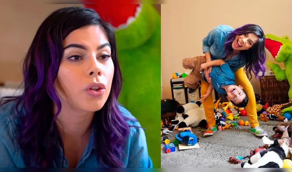 Chica Badabun presenta a su hijo Eros en Youtube