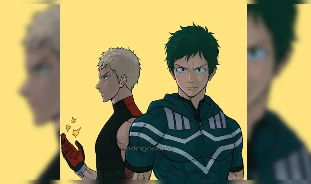 My Hero Academia: El sorprendente FanArt de Midoriya y Bakugo tras 'Time Skip' que ha cautivado a los fans [FOTOS]