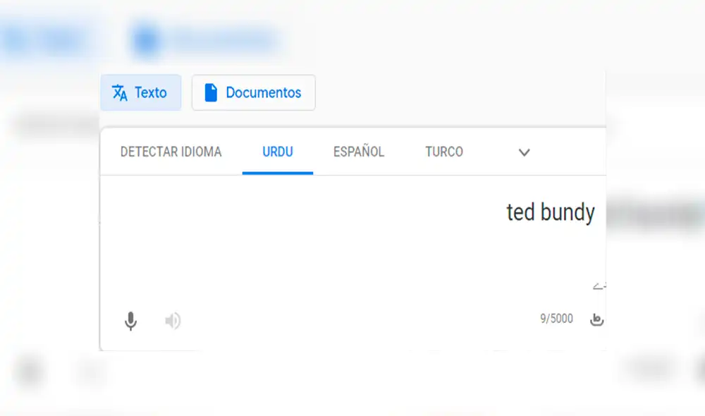 Google Translate: esto muestra el traductor cuando escribes 'Ted Bundy' y no lo sabías [FOTOS]