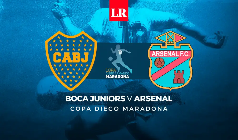 Boca Juniors y Arsenal se miden en la Fase Campeonato de la Copa Diego Armando Maradona. Foto: composición de Fabrizio Oviedo Boca Juniors y Arsenal se miden en la Fase Campeonato de la Copa Diego Armando Maradona. Foto: composición de Fabrizio Oviedo