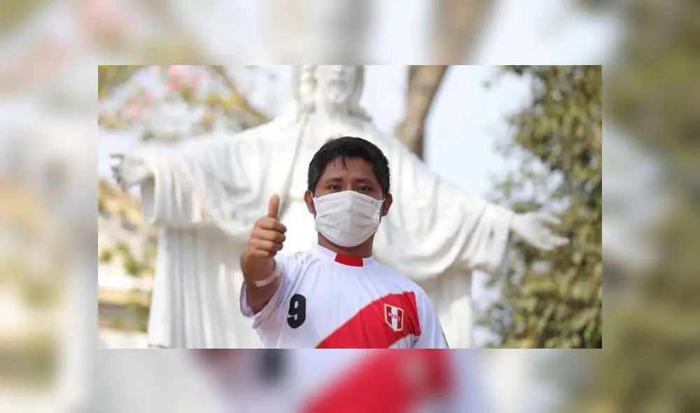 Maycol Awananch, joven venció el coronavirus. Créditos: Twitter. Maycol Awananch, joven venció el coronavirus. Créditos: Twitter.