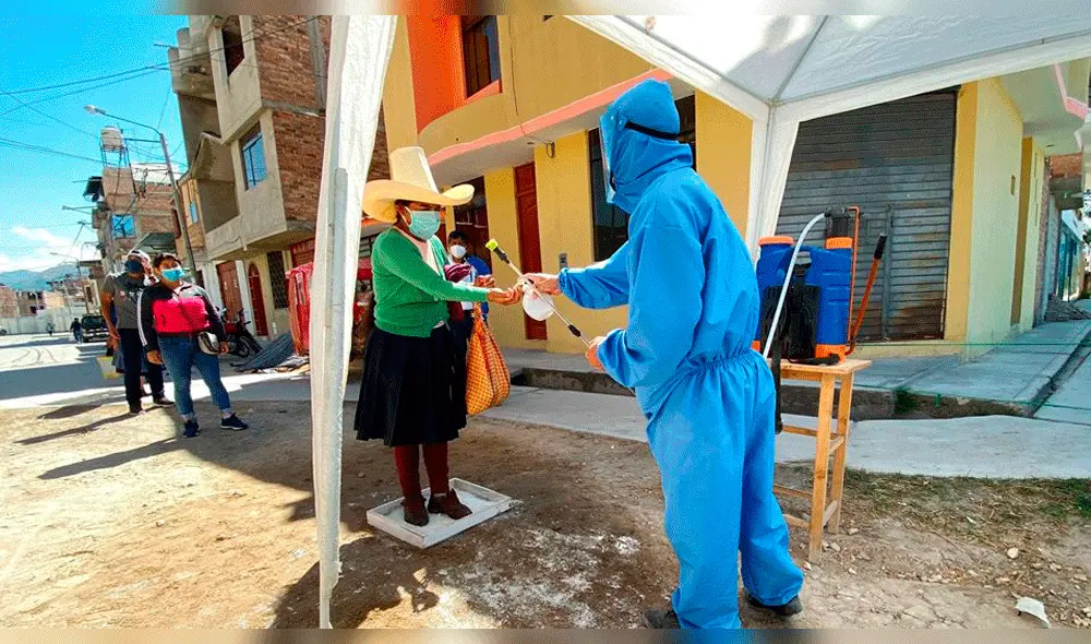 Acción comunitaria en la región Cajamarca.