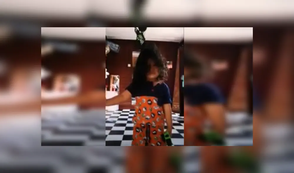 Desliza las imágenes para ver más sobre esta curiosa escena entre un niño y su juguete favorito. (Foto: captura)