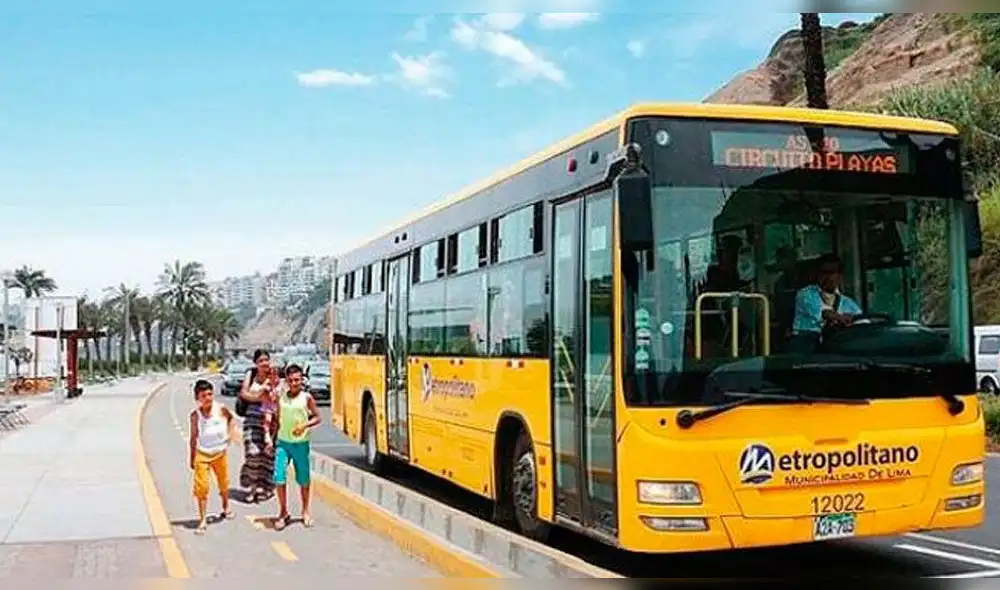 Metropolitano lanzará servicio especial de playas