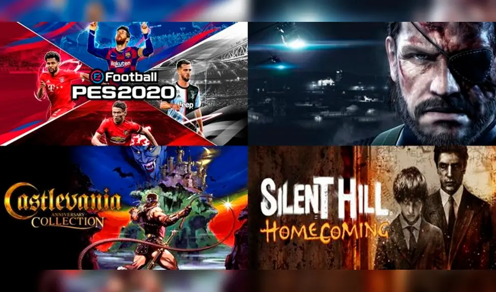 Konami es creador de juegos como Metal Gear, Castlevania, Silent Hill, PES, Contra, entre otras IPs. Foto: Alfa Beta Juega.