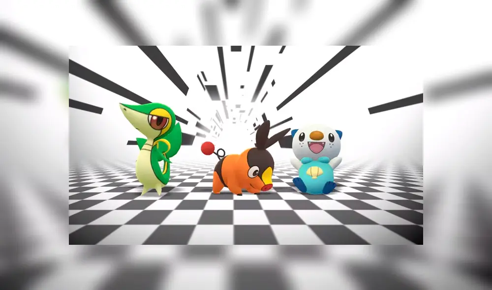 Snivy, Tepig y Oshawott, iniciales de Teselia, ya están en Pokémon GO.