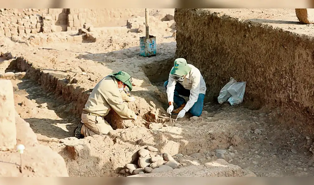 Hallan nuevas sepulturas de la cultura Lima