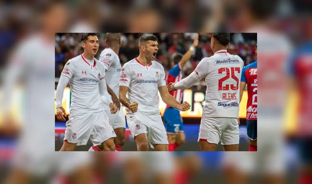 Gigliotti marcó el tanto del empate. Foto: Mexsport