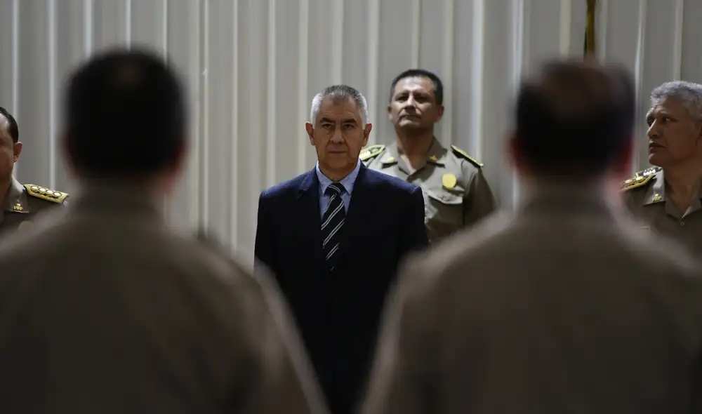 Víctor Rojas es el segundo ministro del Interior en el Gobierno de Dina Boluarte. Foto: Mininter