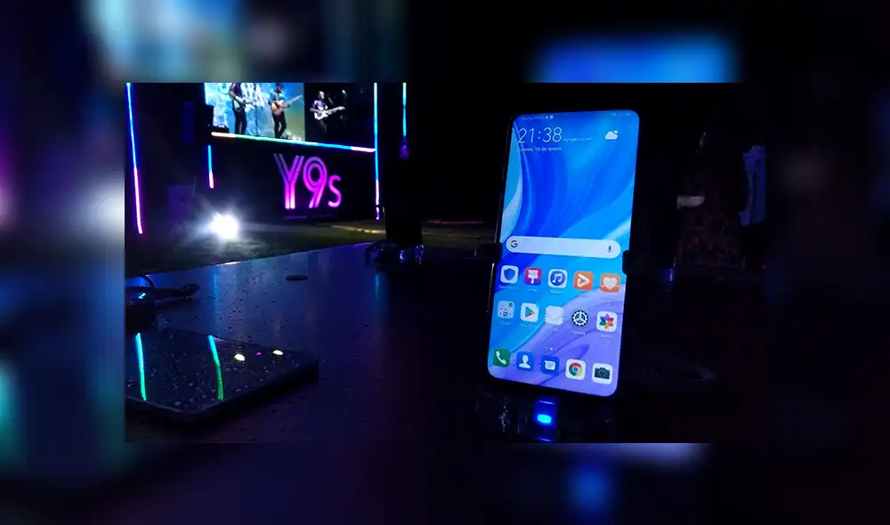 Lanzamiento oficial del Huawei Y9s en Perú. | Foto: Carol Larrain