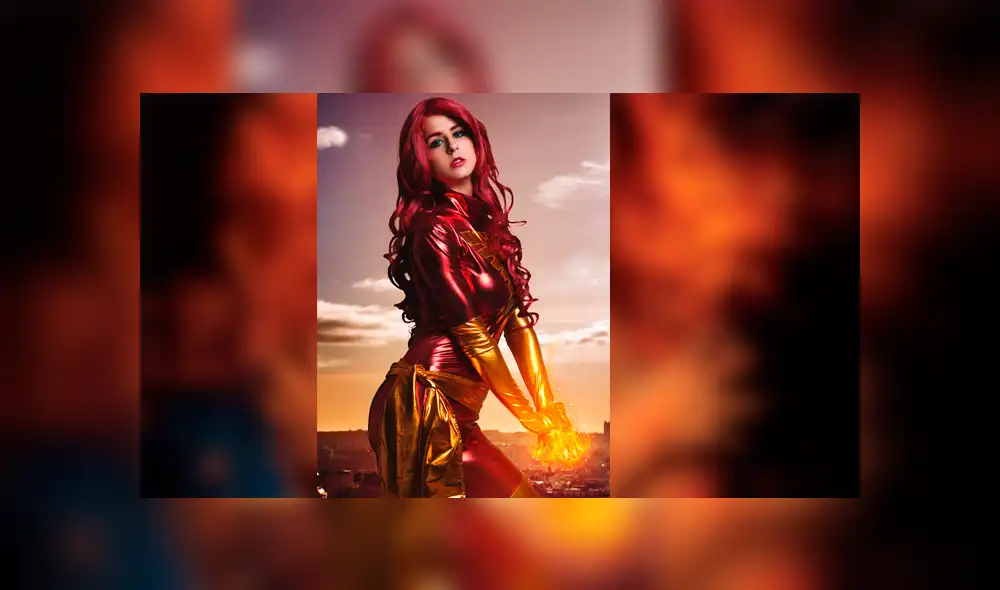 Instagram: chica hace sexy cosplay de 'Phoenix', el personaje de Sophie Turner en X-Men [FOTOS]