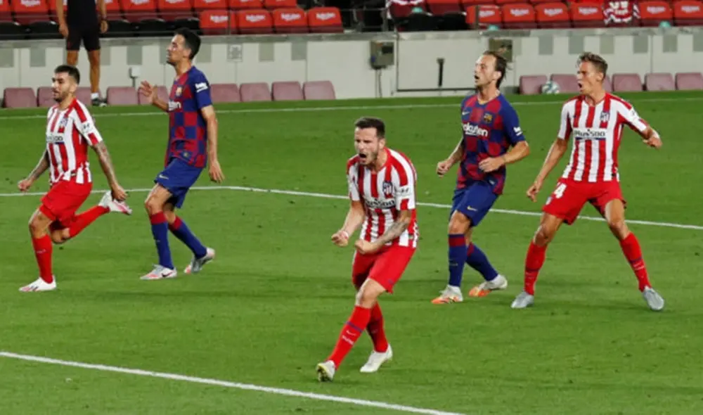 Barcelona visita al Atlético de Madrid en el Wanda Metropolitano por LaLiga. Foto: EFE