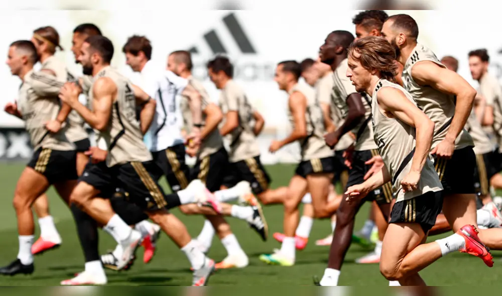 Real Madrid vs. Granada por la Liga Santander.