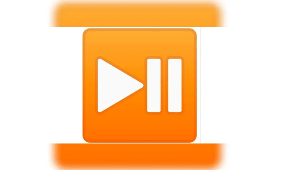 Símbolo de 'play' y 'pausa'. Símbolo de 'play' y 'pausa'.