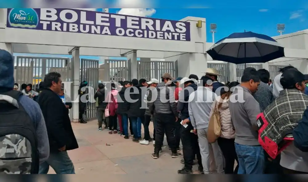 Binacional: Largas colas en el estadio de Juliaca por venta de entradas ante Sao Paulo [FOTOS y VIDEO]