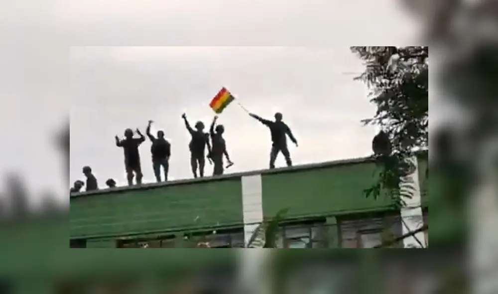 Siguen las protestas en Bolivia contra Evo Morales. Foto: Twitter.