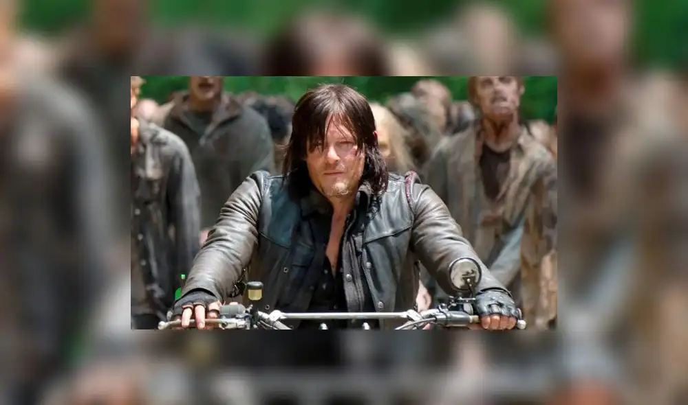 Instagram: Norman Reedus y el curioso selfie rodeado de los ‘zombis’ de “The Walking Dead”