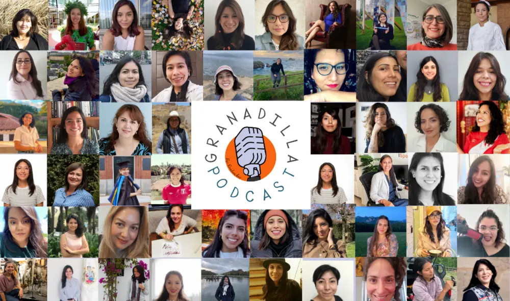 El podcast que está disponible en varias plataformas streaming, como Spotify y Apple Podcast, ya lleva 100 episodios. Foto: Granadilla Podcast/cortesía